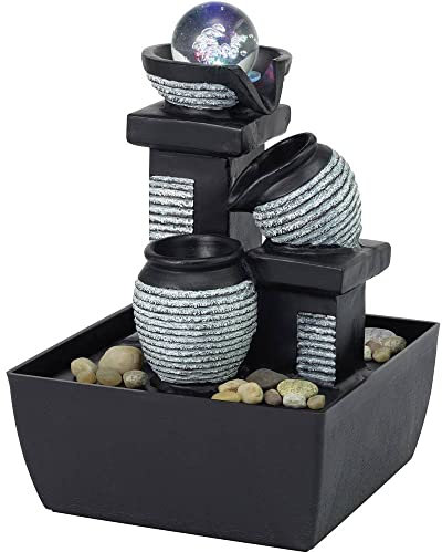Renkforce 1233679 Zimmerbrunnen mit LED-Beleuchtung