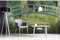 Vlies Fototapete TEICH MIT SEEROSEN VON CLAUD OSKAR MONET 375 x 250 cm | Vliestapete - Wandtapete inklusive Kleister | PREMIUM VLIES QUALITÄT