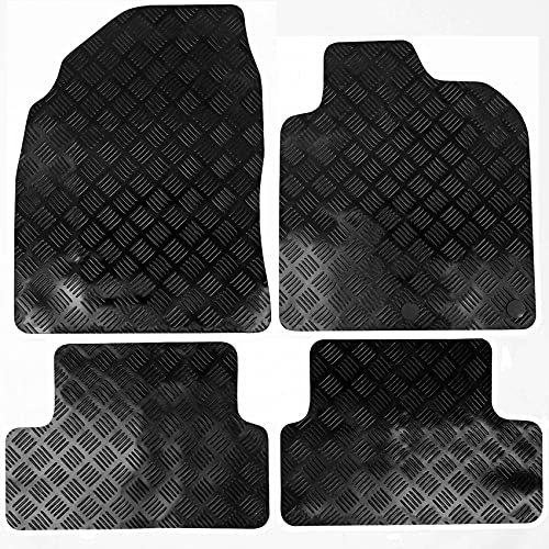 Tailored Rubber Car Mats 4pc Set (865)