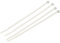 Kopp 356801098 Kabelbinder, 100 x 2.5 mm, 50 Stück, transparent