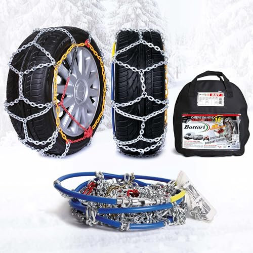 Bottari 68007: Schneeketten Master, 16 mm, Größe 247, ÖNORM, für SUVs, busse, transporter und wohnmobile, Größen: