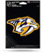 Rico Industries NHL gestanzter Vinyl-Aufkleber, Nashville Predators, 12,7 x 17,8 cm