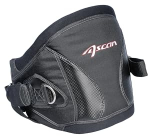 Ascan Multi Cintura Girovita Kite + Windsurf Hip imbracatura Trapezoidale Trapezio di surf Trapezio Kite - S