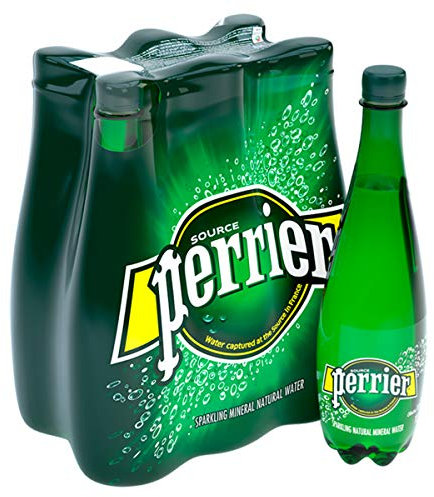 Perrier Eau minérale naturelle pétillante 6 x 1 l