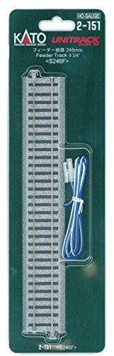 KATO H0 Unitrack 2-151 Anschlussgleis 246mm 1St.
