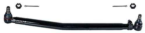 febi bilstein 43610 Lenkstange mit Kronenmuttern und Splinten, vom Lenkzwischenhebel zur Vorderachse, 1 Stück