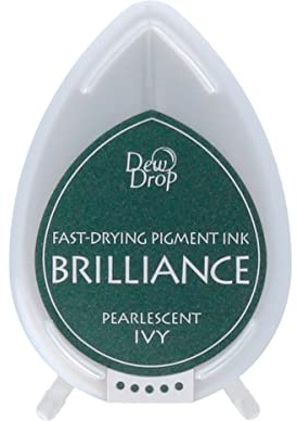 Tsukineko Brilliance Dew Drop Stempelkissen, Pearl Ivy
