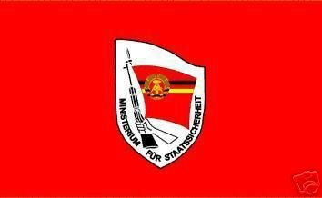 Flagge DDR STASI Grösse 1,50x0,90m - FRIP –Versand®