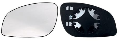 Alkar 6401444 Außen Spiegel konvex Glas mit Halter, | 6401444 Kompatibel mit CC (Z03),Vectra C (Z02),Vectra C Caravan (Z02),Vectra C CC (Z02)