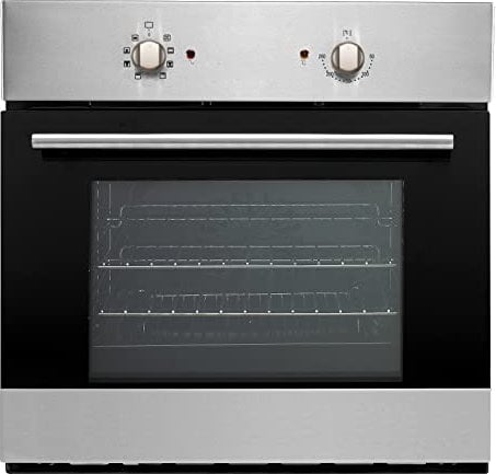 Respekta Einbaubackofen autark / 8 Beheizungsarten / 54 Liter Garraum / Steckdosenanschluss / Auftaufunktion / Doppelverglaste Tür / Eco Funktion / Energieeffizienzklasse A / Edelstahl / MEGA5AN
