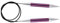 KnitPro K47168 Rundstricknadel, Aluminium, Rosa, 100cm / 10mm