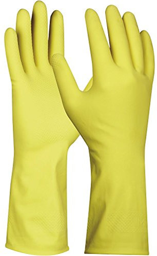Haushaltshandschuh Latex | gelb | Größe M | 2 Paar