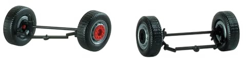 Herpa 053303 - Lenkungsteile für Medi-Zugmaschinen (4 Lenkachsen)