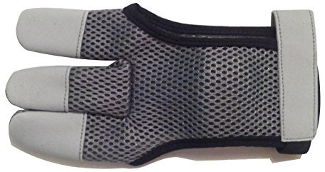Halona Handschuh Bogenschiessen, Schiesshandschuh, Netzhandschuh, Bogenhandschuh XS-XL (L)