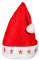 Alsino Weihnachtsmütze blinkend mit Led-Lichtern Nikolausmütze Kopfumfang 27 cm (wm 15) Herren Damen mit Batterien