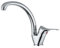 Ambrosiana SEI14060000 Rubinetto Miscelatore Lavello con Canna Alta, Cromo
