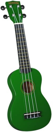 hamano H u-30gn Colorful Sopran-Ukulele – Grün