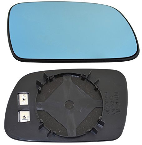 TarosTrade 57-0212-R-51154 Cristal De Retrovisor Calefactable Azul Lado Derecha