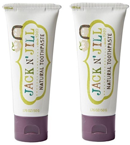 Jack N' Jill Natural Toothpaste, Blackcurrant, 1.76oz (Pack of 2) by Jack N' Jill