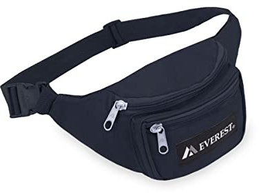 Everest unisex child Signature - Junior waist packs, Navy, One Size US