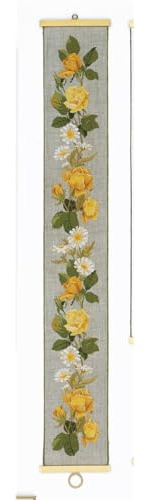 Eva Rosenstand Yellow Roses Counted Cross Stitch Kit