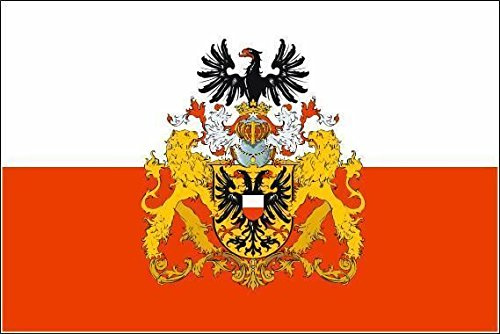 U24 Fahne Flagge Lübeck mit großem Wappen 90 x 150 cm