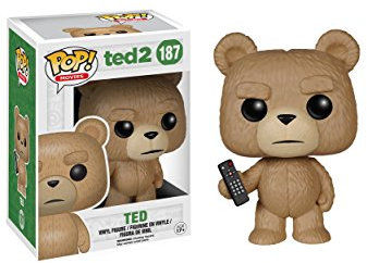 Funko 5432 POP Vinyl Ted 2 Ted with Remote Action Figure Playsets