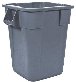Rubbermaid | Universalcontainer BRUTE® | quadratisch | Inhalt 151 l | grau