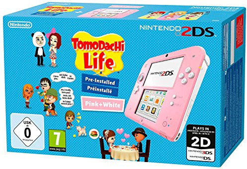 NINTENDO CONSOLE 2DS ROSA+BIANCO + TOMODACHI LIFE