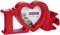 ZEP Marbella Red Love 10X10 RETRATO DE Madera Z23R, Legno, 72 unità