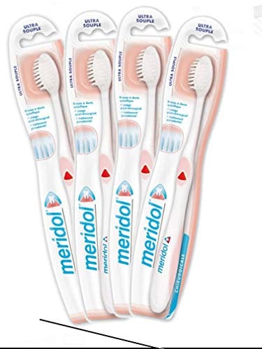 Méridol Zahnbürsten, chirurgisch, extra weich, 4 Stück
