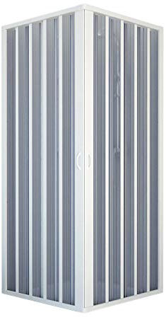 Forte Duschkabine in PVC 90x80 cm H185 mod. Energy Zentral