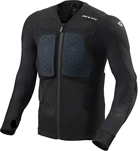 Revit Proteus Motocross Protektorenjacke, schwarz, 2XL