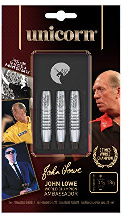 Unicorn World Champion Ambassador Natural Bob Anderson Soft Dart, 90% Tungsten, 18g