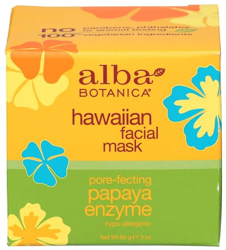 Alba Botanica Hawaiian Pore-fecting Papaya Enzyme Facial Mask, 85g