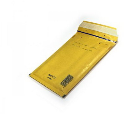 Arofol 2FVAF000007 Luftpolstertaschen Nummer 7, 100 Stück, 230x340 mm, goldgelb/braun