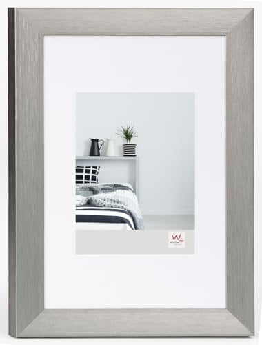 walther design Bilderrahmen stahl 50 x 70 cm Aluminium Aluline AL070D
