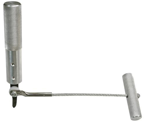 SW-Stahl 40002L-1 Ausglasungsmesser mit Zugkordel - Profi Scheibenmesser | Industrie-Qualität, 230 mm Länge, robustes Werkzeug zum Windschutzscheiben-Ausbau für PKW, effizientes Scheibenschneidemesser