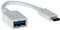 TECHGEAR Câble Adaptateur OTG USB Type C 3.1 Compatible pour Samsung Galaxy Note 20, 20 Plus, Note 10/9/8 Samsung A22 5G A32/A33 5G A42 A52 A53 5G - OTG USB Type-C vers Adaptateur USB Femelle [Blanc]