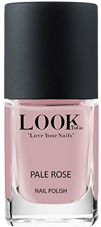 Veganer Nagellack PALE ROSE NP 036 von Look To Go – 21-free, schnelltrocknend & langanhaltend, PETA approved, Made in Germany, 12 ml