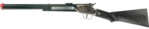 Cowboy Gewehr Pony Express 65 cm Western Requisit Deko 100 Schuss Amorces Kostüm Zubehör