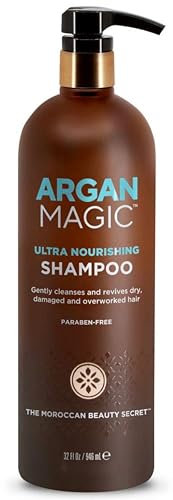Argan Magic ultra nährende shampoo - arganöl und antioxidantien zu nähren und wiederherstellung beschädigt und over-entwicklung haartypen (32 ounce / 946 milliliter)