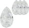 Kristall Sonnenfänger Set Beluga zum Aufhängen, 4 Kristallpendel mit Rautenschliff 30% Hochbleikristall 50mm
