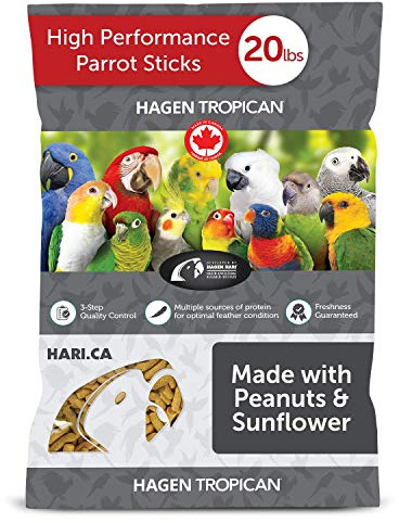 Hari Tropican Parrot High Performance Sticks, 9.07 kg
