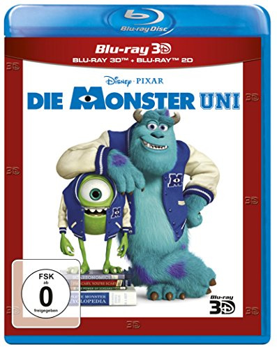 Die Monster Uni (+ BR) [3D Blu-ray]