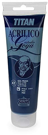 ACRÍLICO GOYA ESTUDIO AZUL PRUSIA 125 ML Nº 47