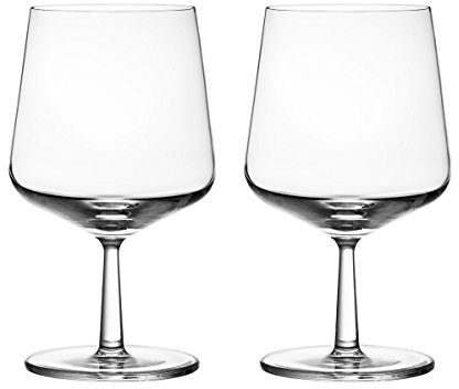 Iittala Essence Beer Glass Set of Two (16oz) by Iittala