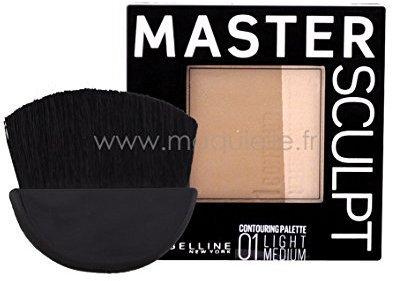 GEMEY MAYBELLINE Maestro Sculpt Contorno polvo Duo 01 Ligero Medio