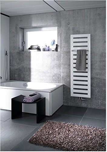 Radiateur Zehnder Metropolitan Design MEP-180-060, ZM101660B100000, Radiateurs de salle de bain: Blanc RAL 9016