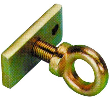 GRAYSTON Universal seat belt eyes with backing plate - set of 3 pieces